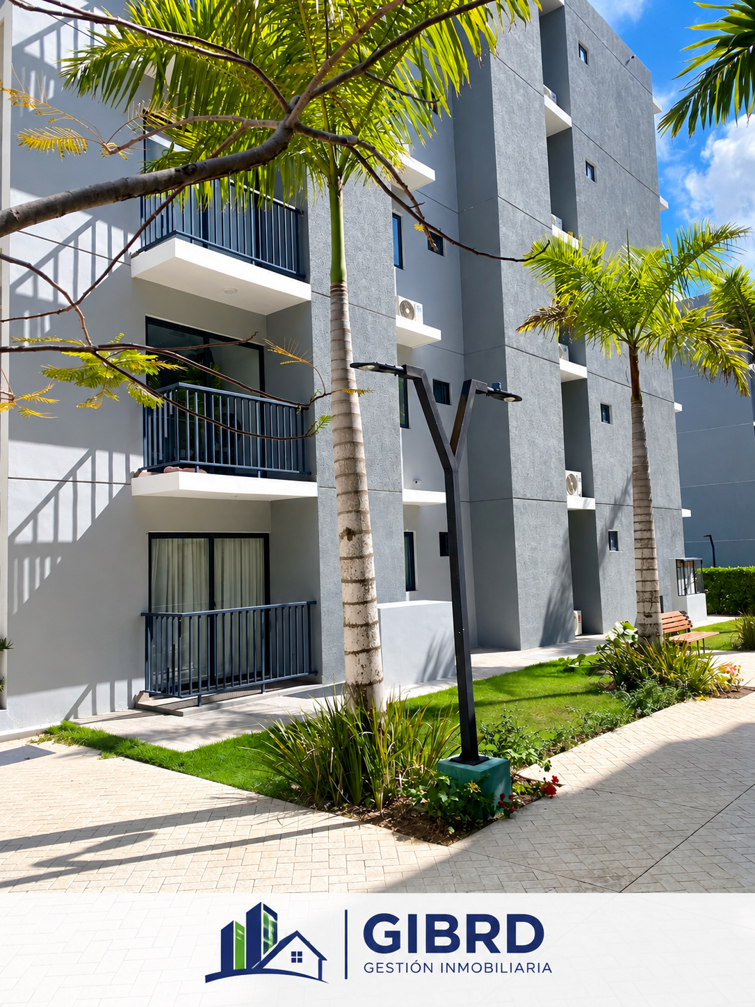 Exterior de Apartamento de 2 habitaciones totalmente amueblado en Pueblo Bávaro